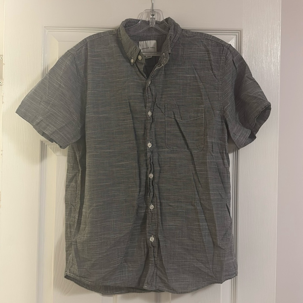 Men’s American Eagle Short Sleeve Button Down Shirt